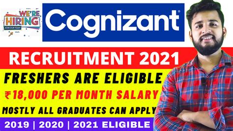 Cognizant Recruitment Off Campus Placement Batch Cognizant