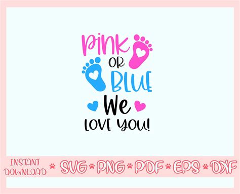 Digital Art Collectibles Drawing Illustration Pink Or Blue We Love