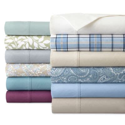 JCPenney Home 300tc Easy Care Solid Sheet Sets JCPenney