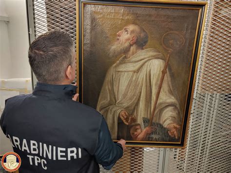 Carabinieri Tpc Recuperati 17 Dipinti E 2 Sculture Trafugati Da