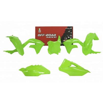 Kit Plastiques R Tech 5 P Vert Fluo Motoblouz