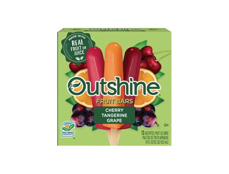 Tangerine Frozen Fruit Bars Official Outshine®