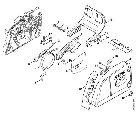 Stihl Chainsaw 088 Chain Brake Lawn Turfcare Machinery Parts