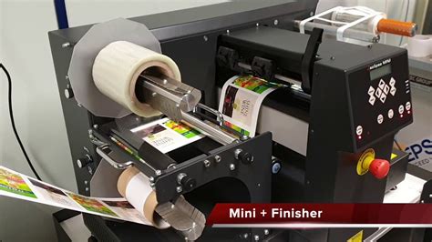 Colour Label Printer And Finisher Eclipse Mini Epson C6500ae Ktec Group Uk Youtube