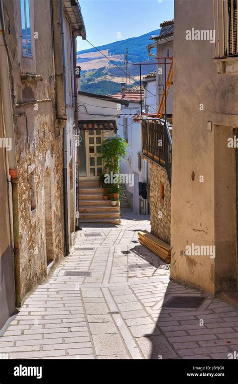 Alleyway Deliceto Puglia Italy Stock Photo Alamy