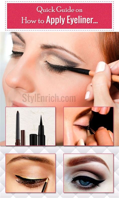 Eyeliner Tutorial Quick Guide To Everything About Eyeliners