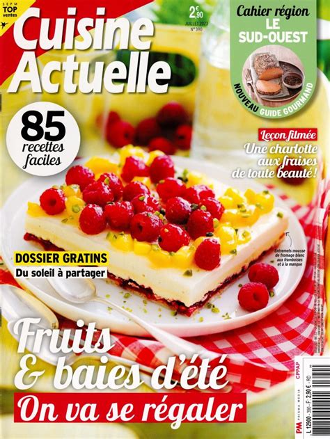 Cuisine Actuelle N 390 Abonnement Cuisine Actuelle Abonnement