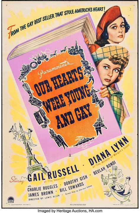 Our Hearts Were Young and Gay (Paramount, 1944). One Sheet (27" X | Lot