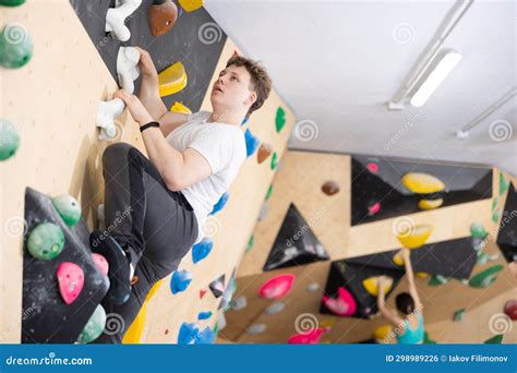 Mountaineer Climbing Mount Visevnik Stock Photography CartoonDealer