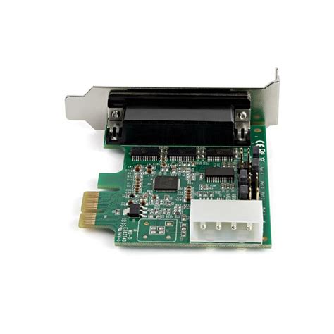 StarTech Tarjeta Adaptadora PCI Express Serie De 4 Puertos RS232