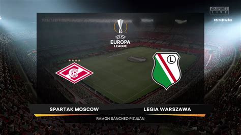 Spartak Moscow Vs Legia Warsaw UEFA Europa League 15 09 2021