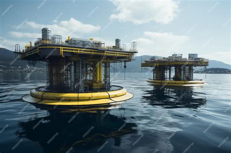 Premium Ai Image Offshore Energy Storage System