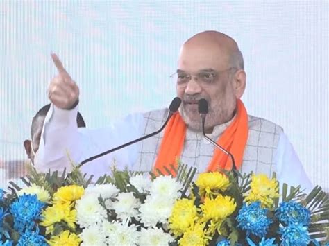 Bjp Leader Amit Shah Tells Completion Date Of Ram Mandir In Ayodhya Tripura Assembly Elections