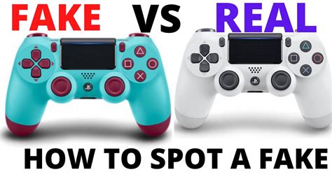 How To Spot A Fake Playstation Ps Controller Definitive Youtube