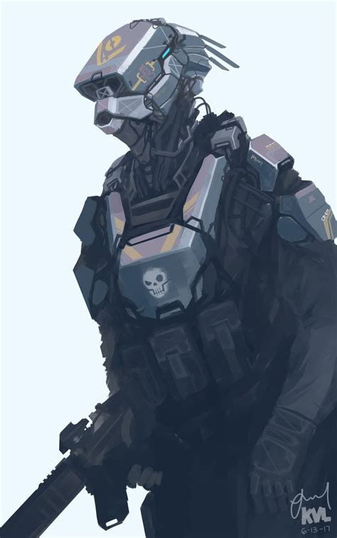 ArtStation - Scifi Soldier Painting, Kryslerr Lisondra | Trajes