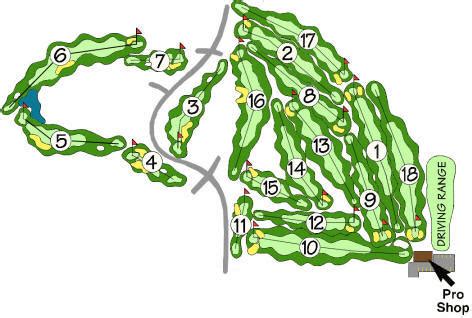 New Mexico Military Golf Course - Layout Map | Course Database