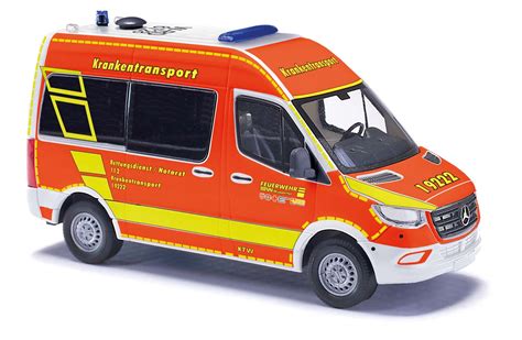 Ds Automodelle Modellbauvertrieb Busch Mercedes Sprinter Kurz Fw Wu