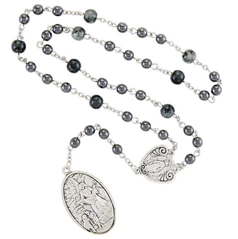 St. Michael Chaplet with Prayer Card | GhostHunter Store | Chaplet, St ...