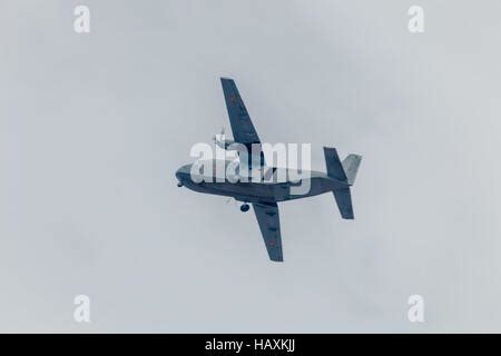 Cockpit of Casa C-212 twin engine transport aircraft VH-VHB operated by ...