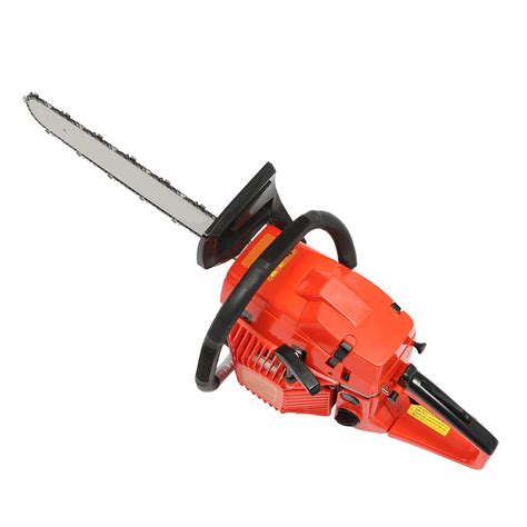 Cc Inch Gas Chainsaw Stroke Gasoline Powered Chain Saws Cutting