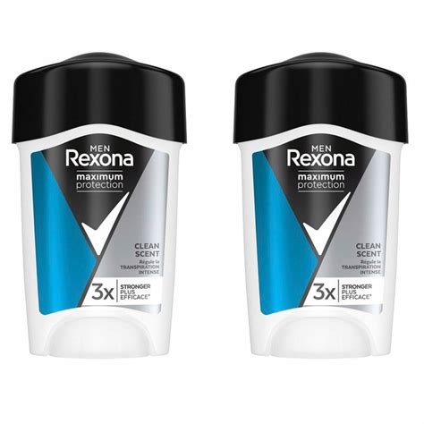 Rexona Men Maximum Protection Clean Scent Bloker Potu W Kremowym