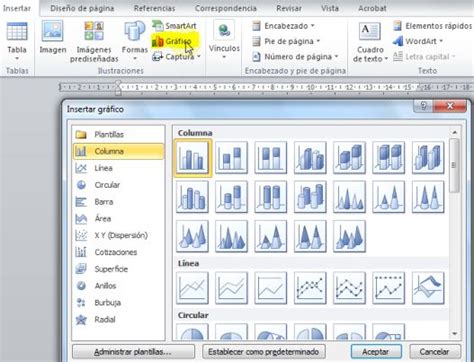 Curso Gratis De Word 2010 Insertar Gráficos Los Mejores Cursos Gratis