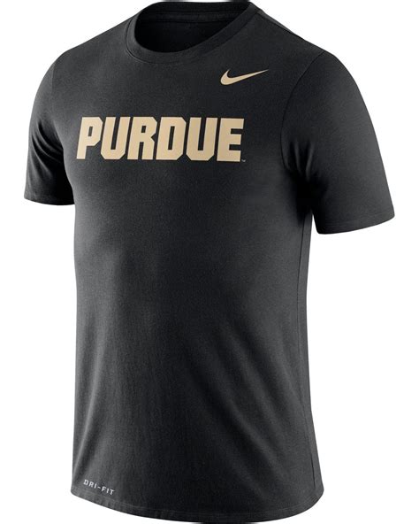 Nike Purdue Boilermakers Black Dri Fit Legend Word T Shirt For Men Lyst