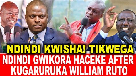 Ndindi Kwisha Tikwega Mp Ndindi Nyoro Gwikora Haceke After Kugaruruka