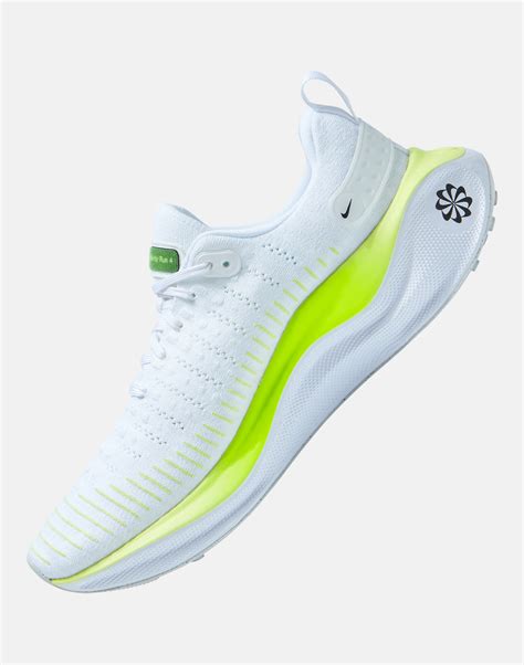 Nike Mens React Infinity Run Flyknit 4 White Life Style Sports Ie