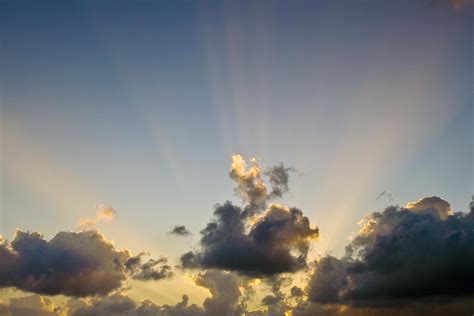 Free picture: sunset, sky, sun, landscape, dawn, light, atmosphere, cloud