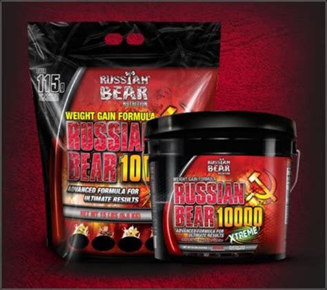 A Review Of Russian Bear 10000 Weight Gainer Caloriebee