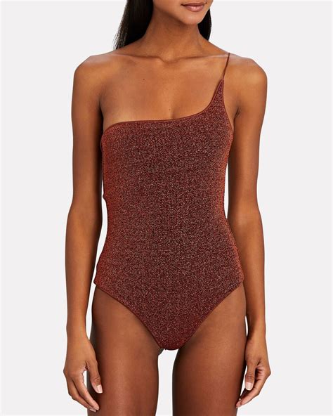 Oséree Lumière One Shoulder One Piece Swimsuit Intermix®