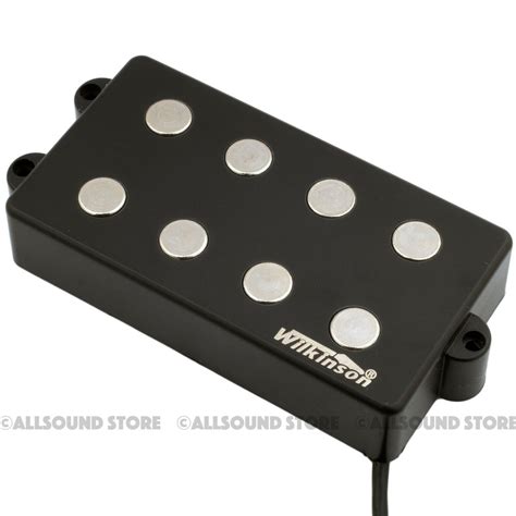 Wilkinson Mwm4 Bass Pickup For Music Man Electric Bass Black 4 String Humbucker For Sale Online