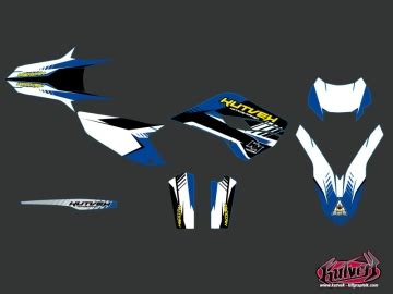 Husqvarna Dirt Bike Pulsar Graphic Kit Kutvek