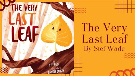 🍂 The Very Last Leaf 🍂 Stories For Kids Read Aloud Read Along Video