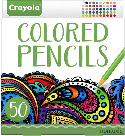 Amazon.com: Crayola Crayons (24 Count), Colored Pencils in Assorted ...