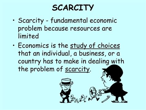 Scarcity Examples In Economics