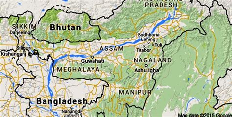 Divisions Of Assam Re Organised