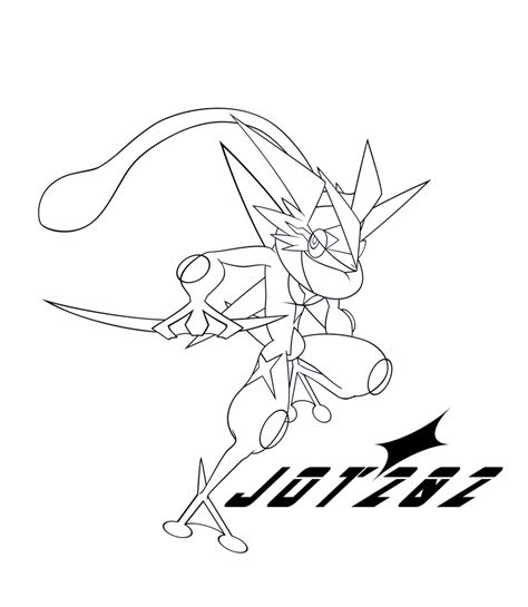 Ash Greninja Coloring Pages Asukaauguste | The Best Porn Website