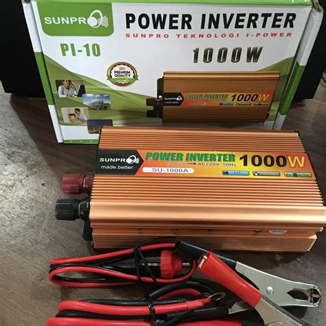 Jual Power Inverter Dc Ke Ac W Watt Aki Ke Listrik Merk Supnro