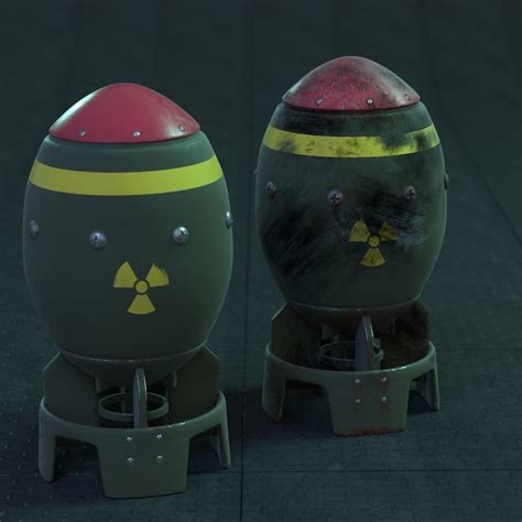 Fallout Mini Nuke Modelled And Rendered In Blender Blender