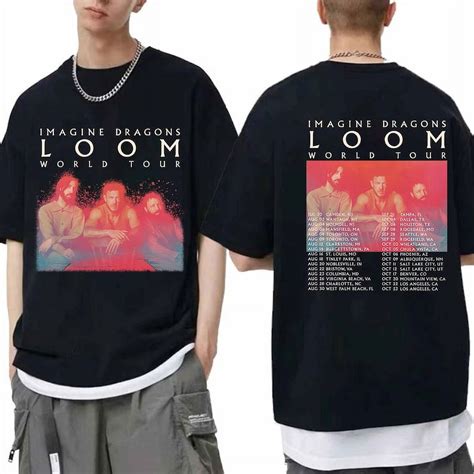 CIEN LUXURY Imagine Dragons Loom World Tour 2024 Shirt Imagine Dragons