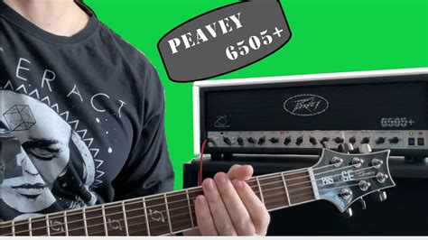 Riff Peavey 6505 Youtube