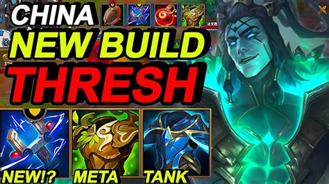 Wild Rift China Thresh Support New Thresh Best Build Runes