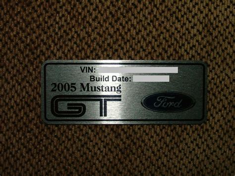 Custom Dash Plaque - Page 2 - The Mustang Source - Ford Mustang Forums