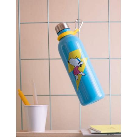 Bouteille D Eau Isotherme Erik En Inox Peanuts Snoopy