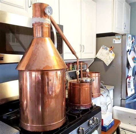 Craft Distillation For Homebrewing Home Distilling Copper Moonshine