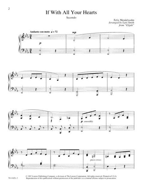 Sacred Duets For Piano Four Hands By Lani Smith Piano Duet Sheet