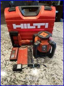 Hilti Pr Hvs Horizontal Vertical Slope Rotating Rotary Laser Red