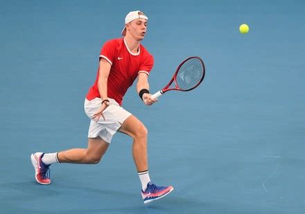 Felix Augeraliassime Team Canada Action During Editorial Stock Photo